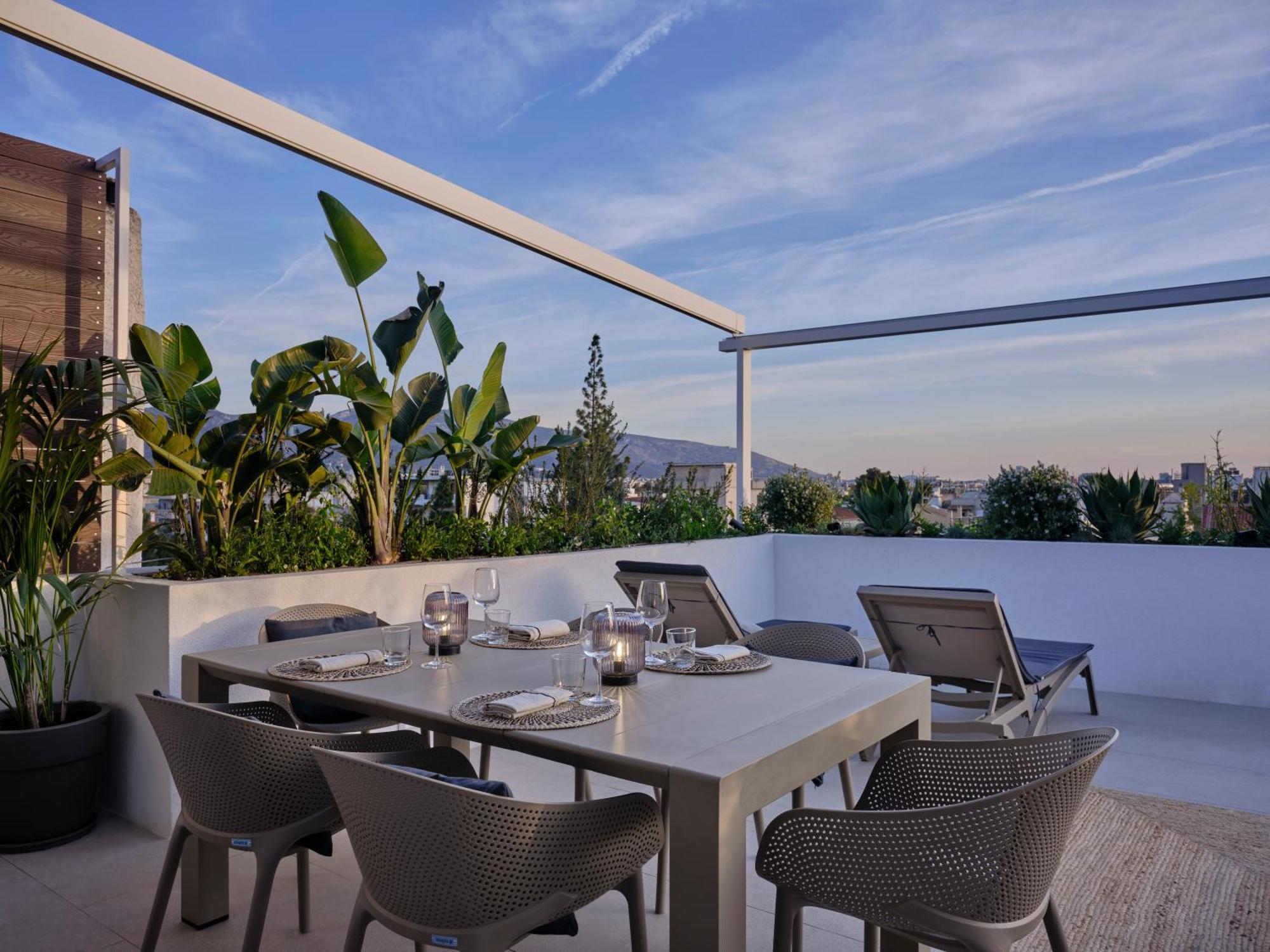 Bond Smart Living Suites Atény Exteriér fotografie