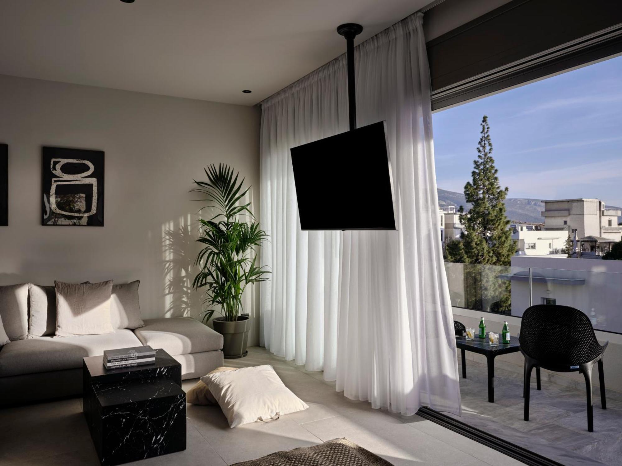 Bond Smart Living Suites Atény Exteriér fotografie